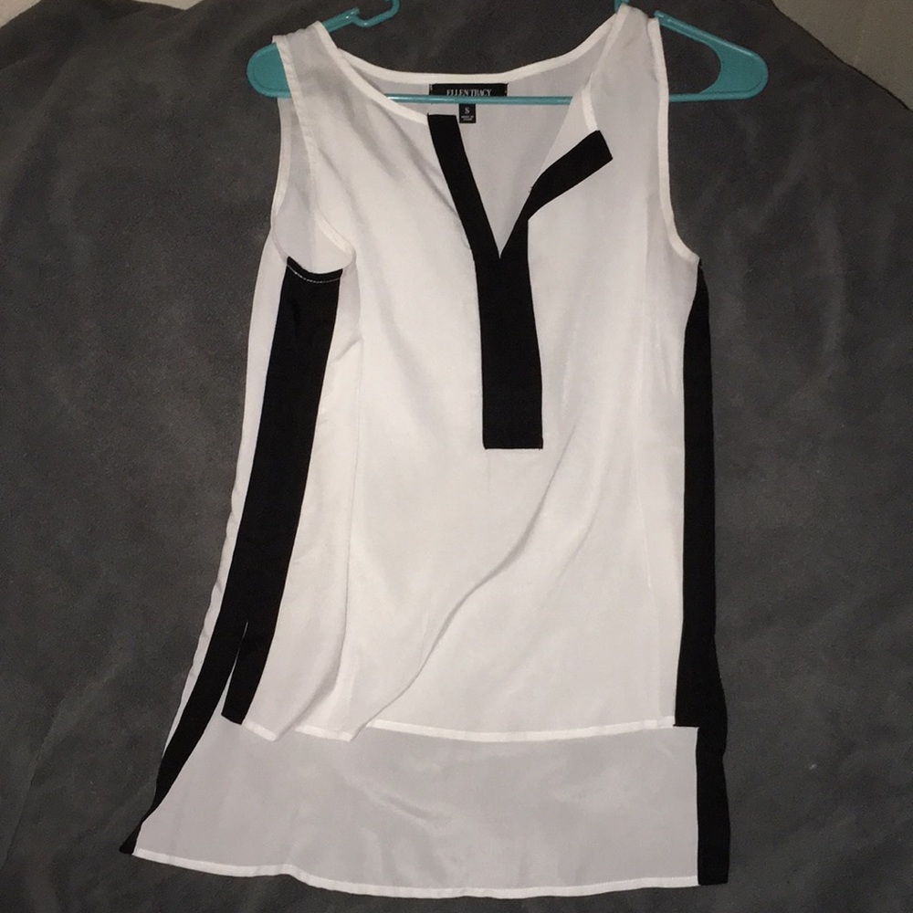 White and Black Tunic